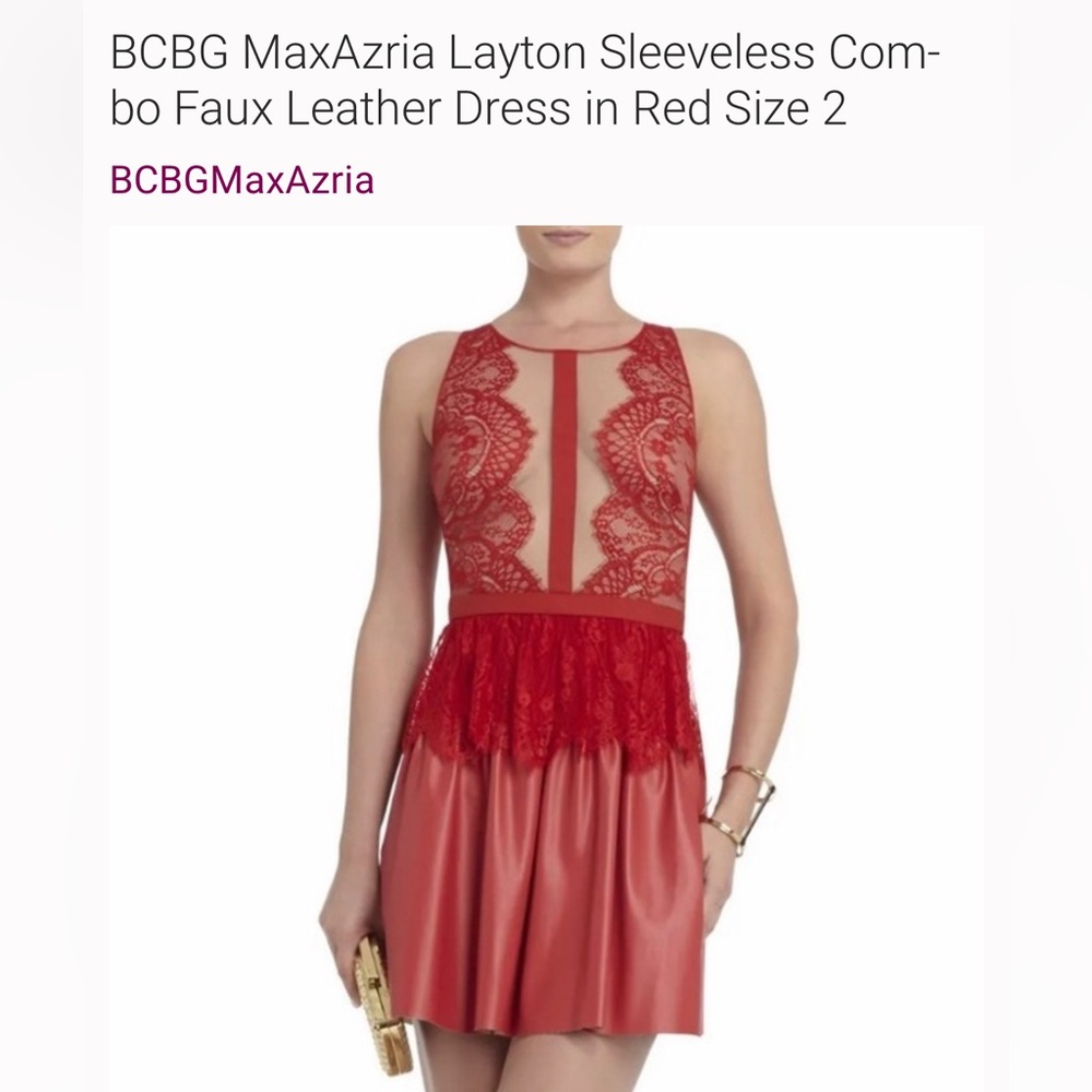 BGBC beautiful red dress